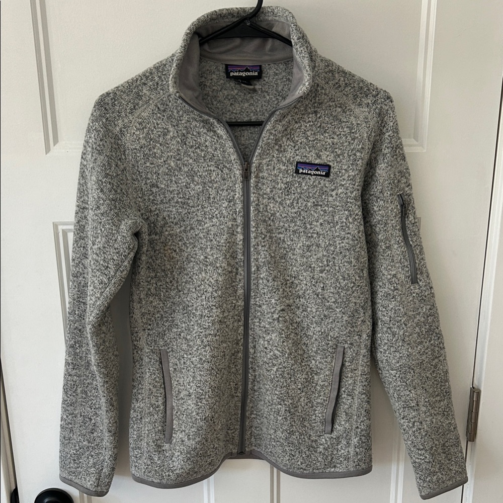 Patagonia Heathered Gray Jacket Better Sweater